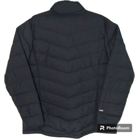 Eddie Bauer Womens Down Packable Lightweight Black Jacket Puffer Coat EB650 XL - Picture 2 of 9